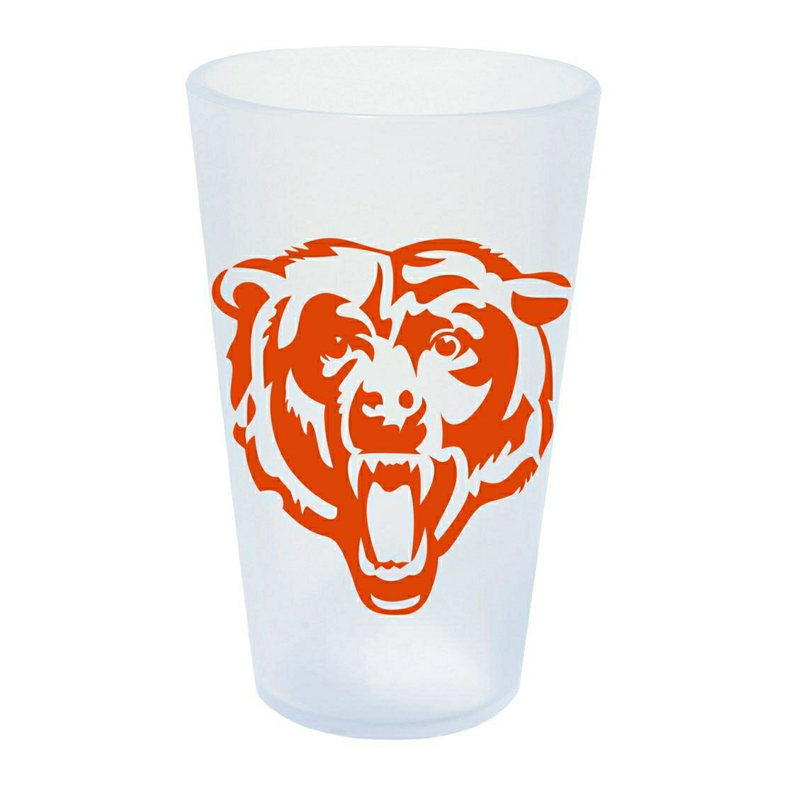 Chicago Bears Icicle Silicone NFL Pint Glass - Taass outlet