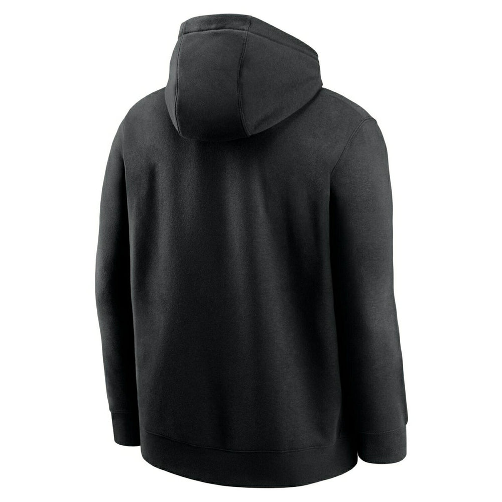 Chicago Bears Black Edge Nike Club Hoodie - Taass sale
