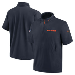 Chicago Bears 2024 NFL Sideline Nike Lightweight Coach Jacket Navy - Taass US