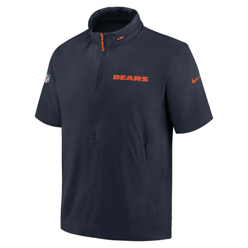 Chicago Bears 2024 NFL Sideline Nike Lightweight Coach Jacket Navy - Taass US