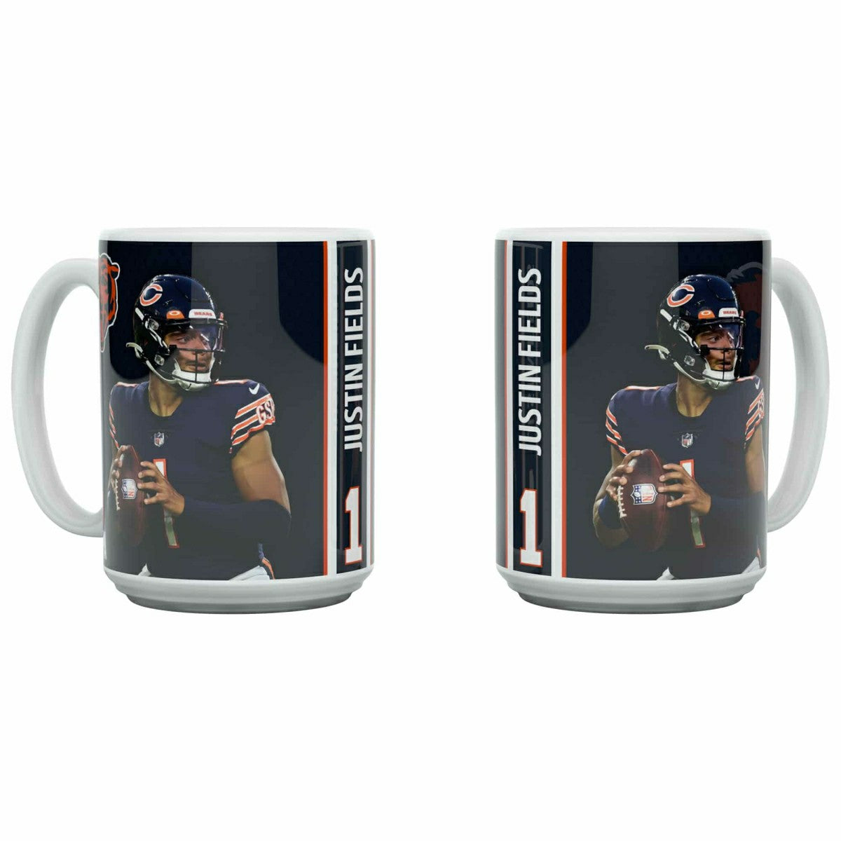 Justin Fields Chicago Bears Jumbo Mug (450 ml) - Taass discount