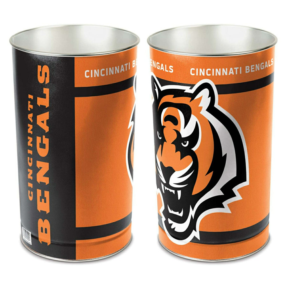 Cincinnato Bengals Logo American Football NFL Wastebasket - Taass outlet
