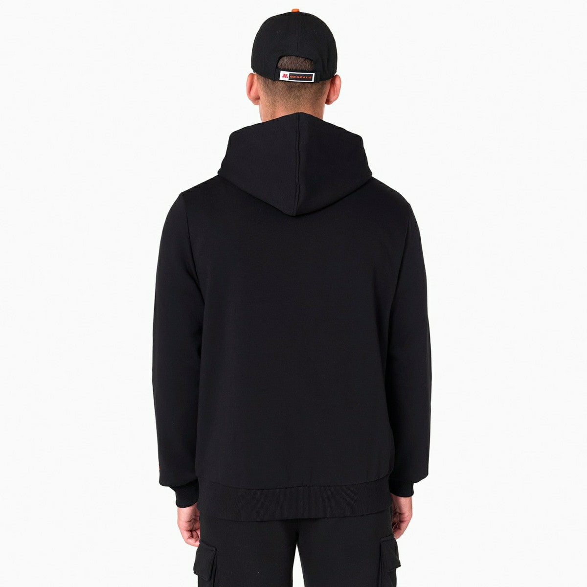 Cincinnati Bengals Logo Hoodie NFL Sweatshirt Black - Taass sale