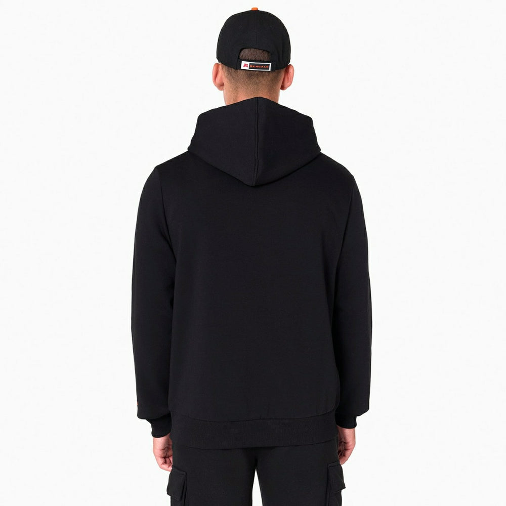 Cincinnati Bengals Logo Hoodie NFL Sweatshirt Black - Taass sale