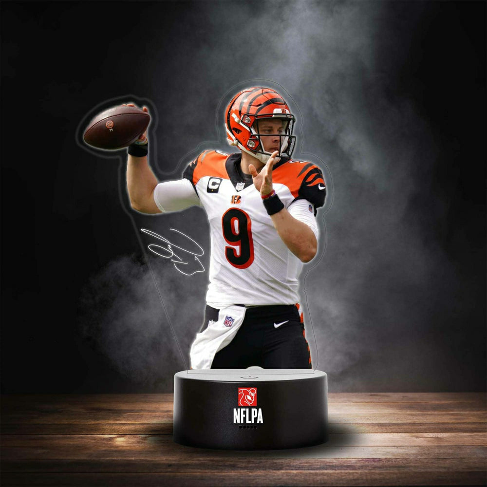 Joe Burrow Cincinnati Bengals NFLPA LED Sign - Taass outlet