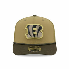 Cincinnati Bengals 2025 NFL Salute to Service 9SEVENTY Trucker Snapback Cap Olive - Taass sale