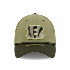 Cincinnati Bengals 2025 NFL Salute to Service 39THIRTY Flex Cap Olive - Taass for sale