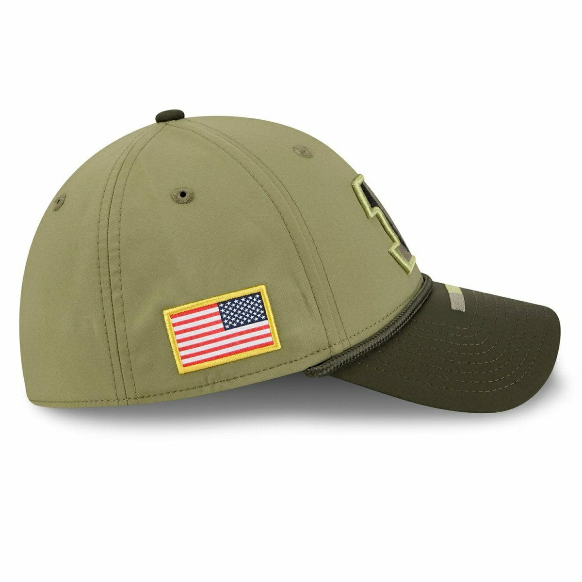 Cincinnati Bengals 2025 NFL Salute to Service 39THIRTY Flex Cap Olive - Taass for sale