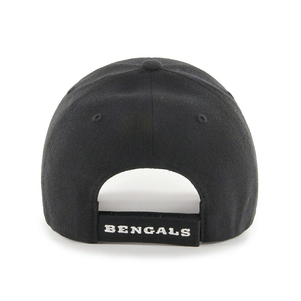 Cincinnati Bengals Black & White '47 MVP Adjustable NFL Cap Black - Taass Online