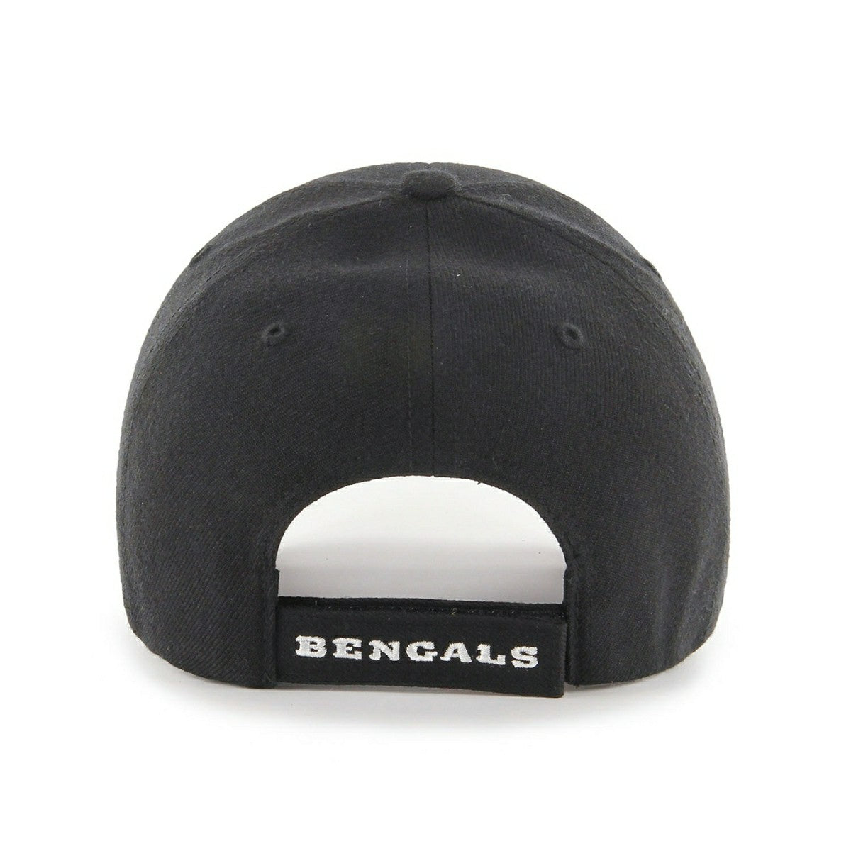 Cincinnati Bengals Black & White '47 MVP Adjustable NFL Cap Black - Taass Online