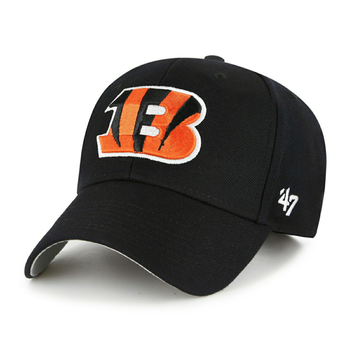 Cincinnati Bengals '47 MVP Adjustable NFL Cap Black - Taass discount