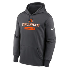 Cincinnati Bengals Toss Sweep Therma-FIT NFL Hoodie Anthracite - Taass sale