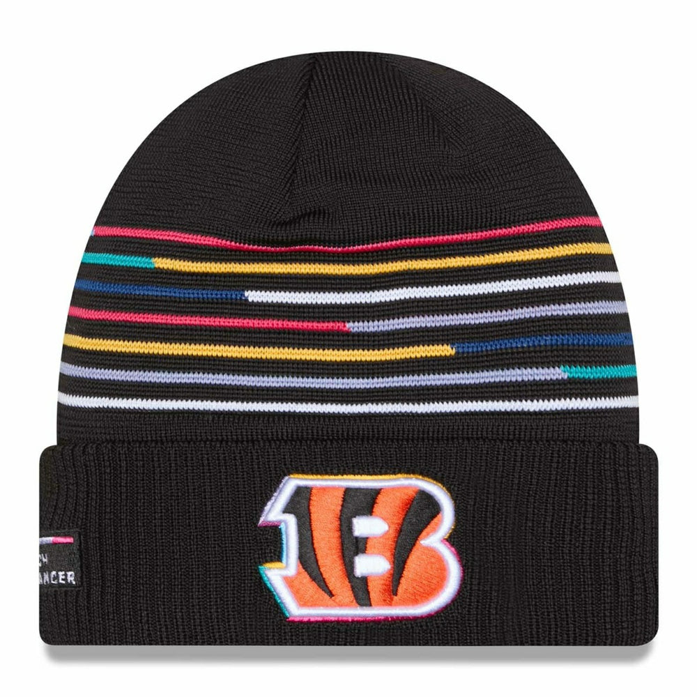 Cincinnati Bengals 2025 NFL Crucial Catch New Era Knit Hat - Taass US