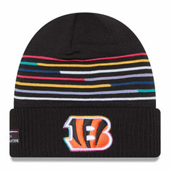 Cincinnati Bengals 2025 NFL Crucial Catch New Era Knit Hat - Taass US