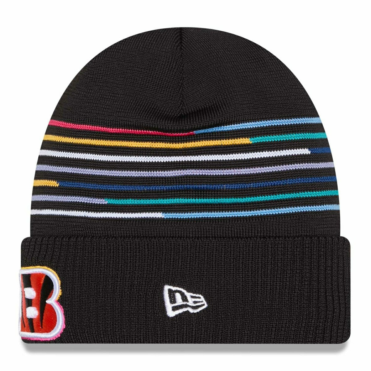 Cincinnati Bengals 2025 NFL Crucial Catch New Era Knit Hat - Taass US