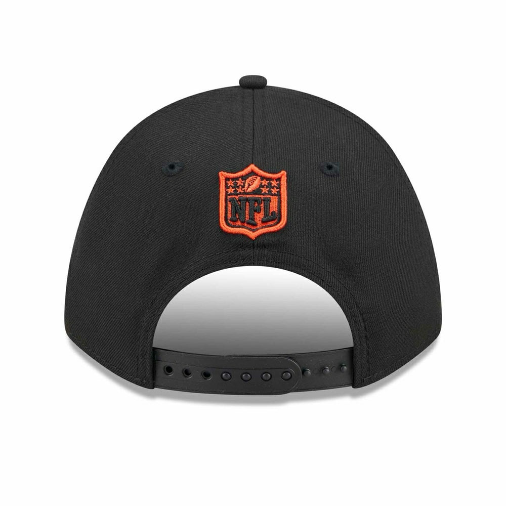 Cincinnati Bengals NFL Team Logo New Era 9FORTY M-Crown Snapback Cap Black - Taass on sale