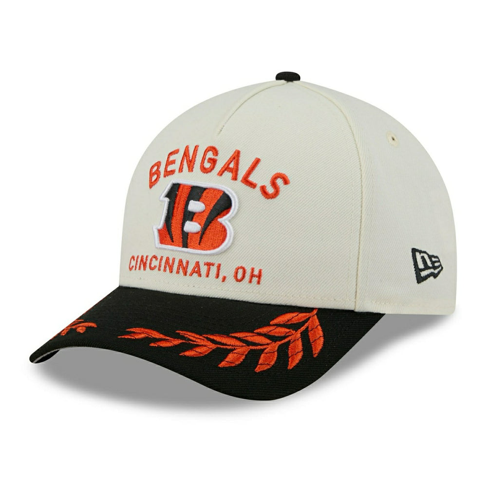 Cincinnati Bengals 2025 NFL Draft 9FORTY M-Crown A-Frame Snapback Cap Cream - Taass US
