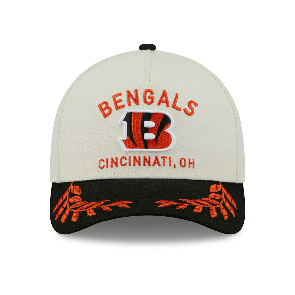 Cincinnati Bengals 2025 NFL Draft 9FORTY M-Crown A-Frame Snapback Cap Cream - Taass US