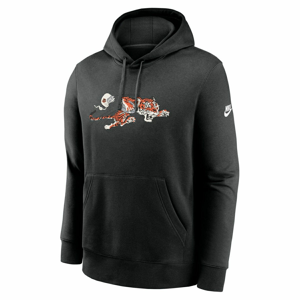 Cincinnati Bengals Throwback Nike Club NFL Hoodie Black - Taass on sale