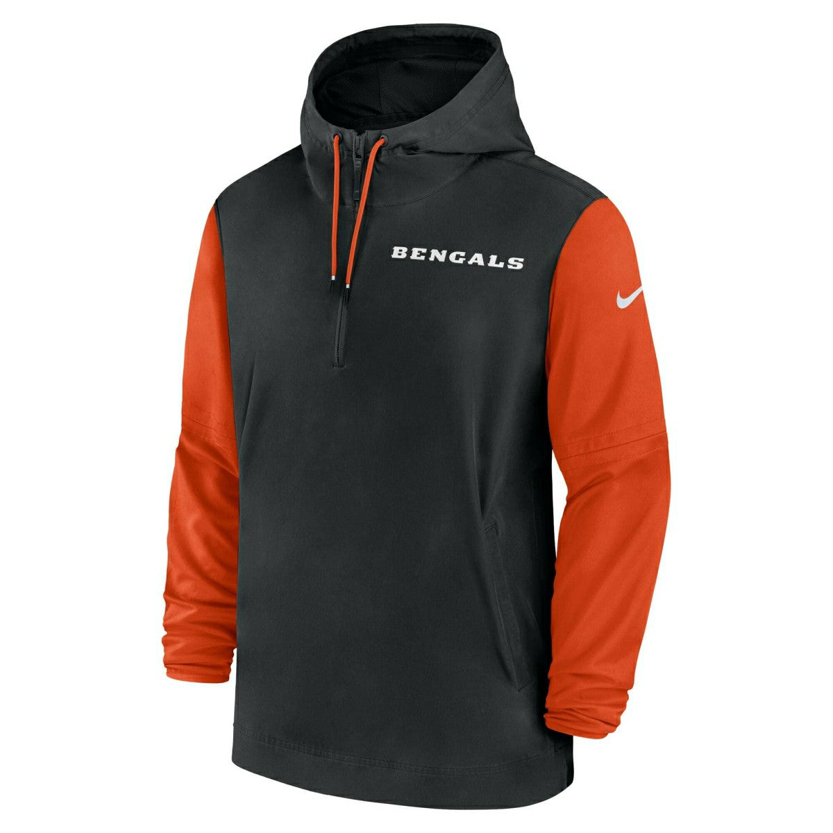 Cincinnati Bengals 2024 NFL Sideline Pre-Game Nike Lightweight Player Jacket Black - Taass on sale