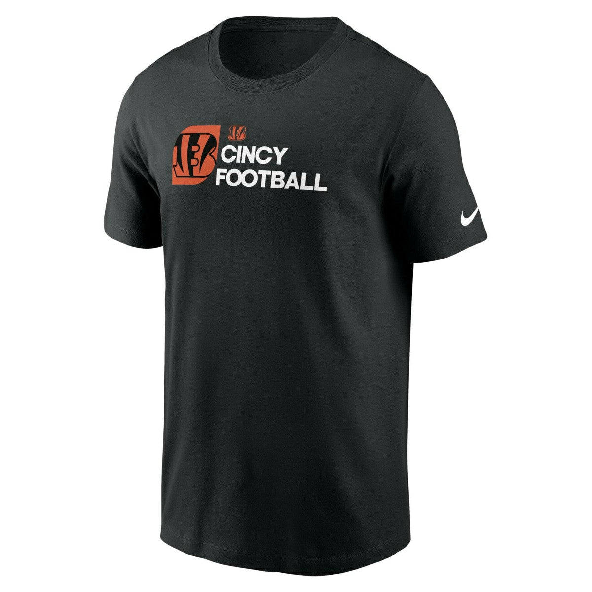 Cincinnati Bengals Team Slogan Nike Essential NFL T-Shirt Black - Taass outlet
