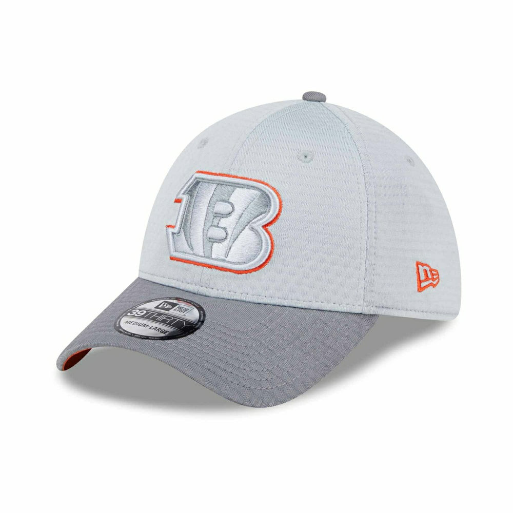 Cincinnati Bengals 2024 NFL Training Camp New Era 39THIRTY Flex Cap Gray - Taass discount