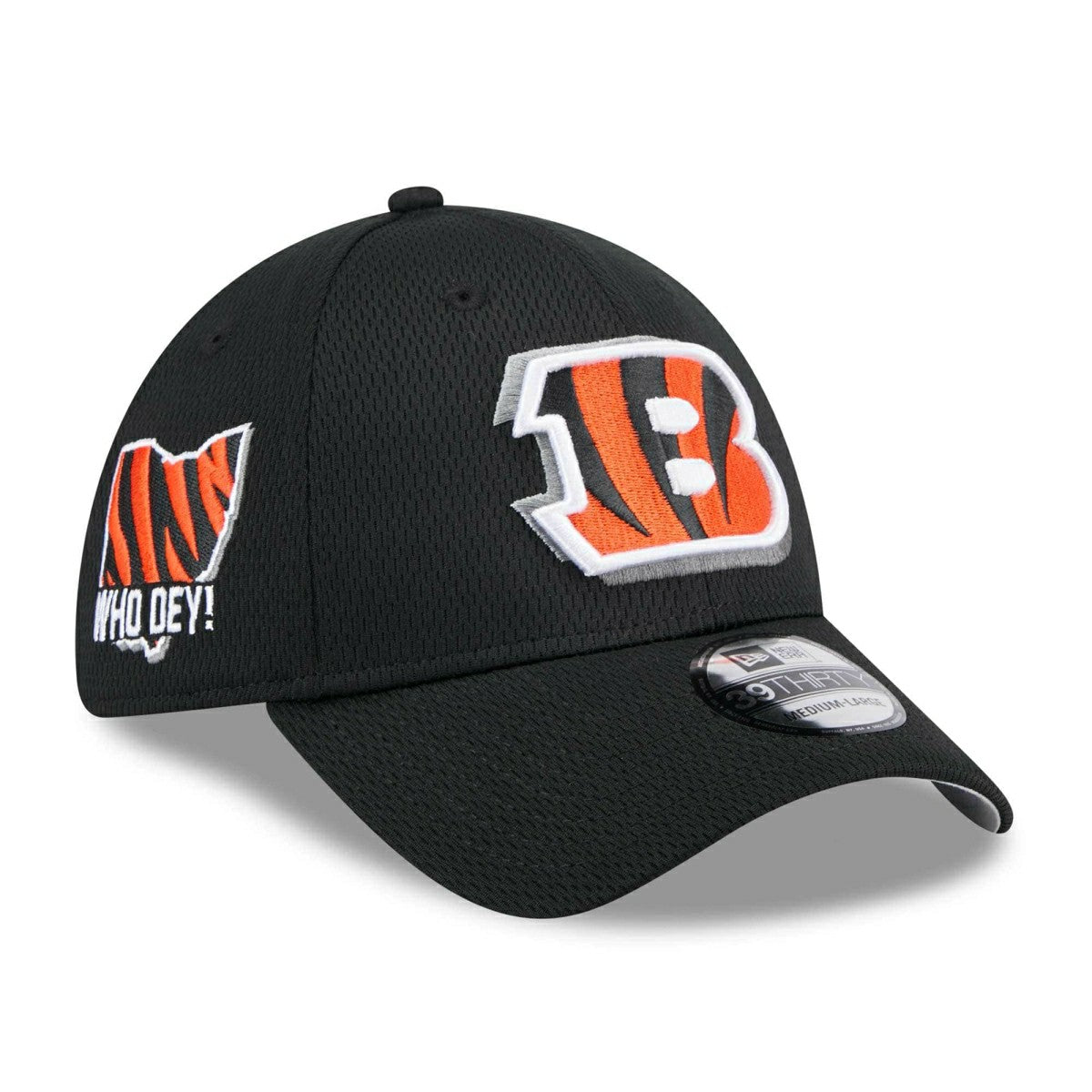 Cincinnati Bengals 2024 NFL Draft New Era 39THIRTY Flex Cap Black - Taass sale