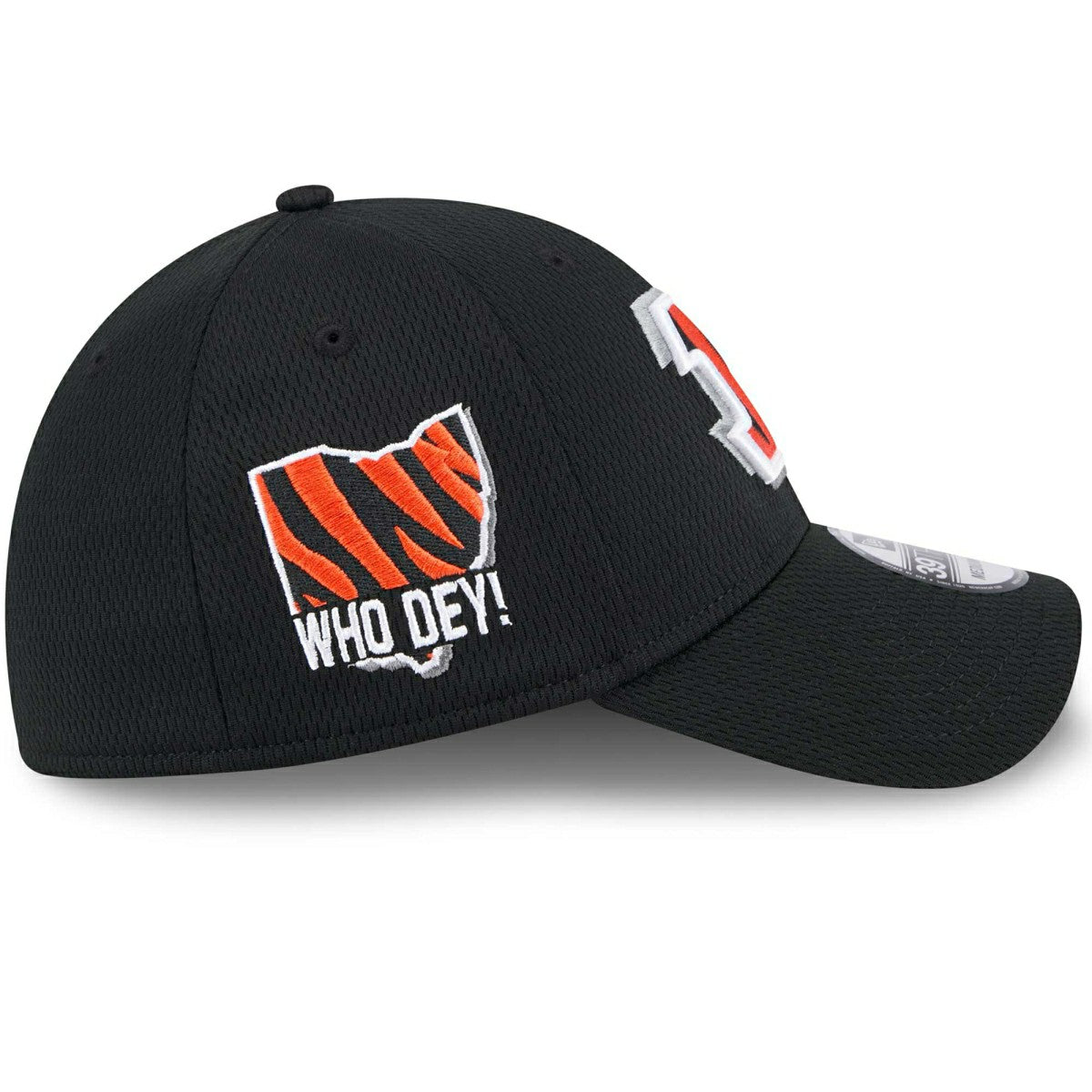 Cincinnati Bengals 2024 NFL Draft New Era 39THIRTY Flex Cap Black - Taass sale