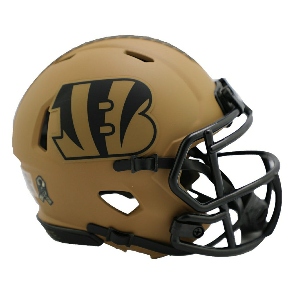 Cincinnati Bengals 2023 Salute to Service NFL Speed Mini Helmet - Taass for sale