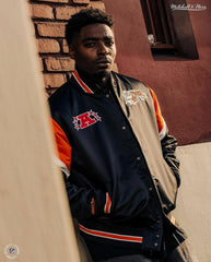 Cincinnati Bengals Mitchell & Ness Heavyweight Satin NFL Jacket - Taass Online