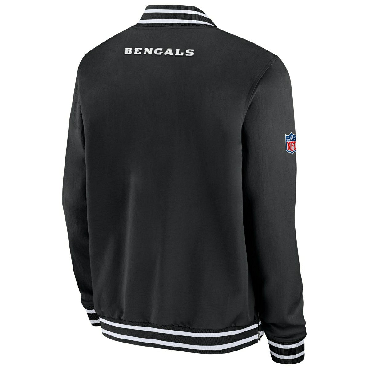 Cincinnati Bengals NFL Sideline Nike Coach Bomber Jacket - Taass for sale