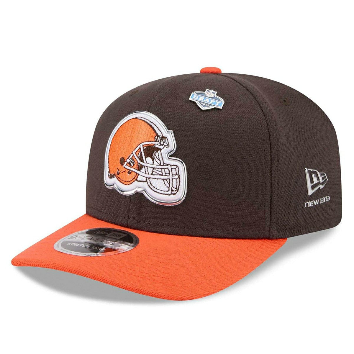 Cleveland Browns 2026 NFL Draft 9SEVENTY Stretch-Snap Cap - Taass discount