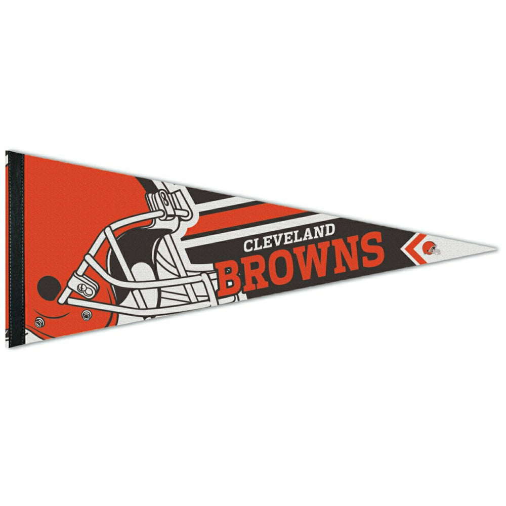 Cleveland Browns Big Logo Premium Football NFL Pennant - Taass for sale