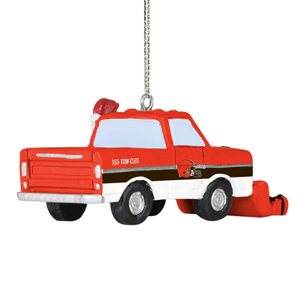 Cleveland Browns NFL Snow Plow Truck Christmas Ornament - Taass sale