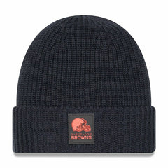 Cleveland Browns 2025 NFL Sideline Steel Clouds Cuff Knit Beanie - Taass Online