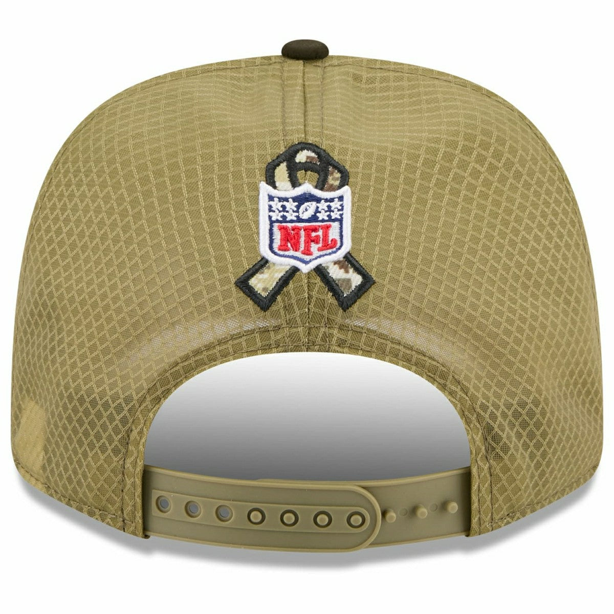 Cleveland Browns 2025 NFL Salute to Service 9SEVENTY Trucker Snapback Cap Olive - Taass discount