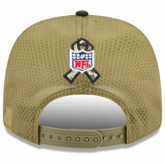 Cleveland Browns 2025 NFL Salute to Service 9SEVENTY Trucker Snapback Cap Olive - Taass discount