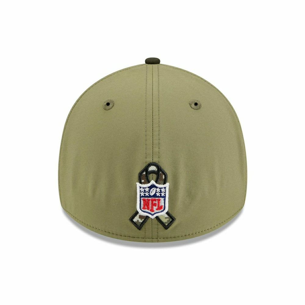 Cleveland Browns 2025 NFL Salute to Service 39THIRTY Flex Cap Olive - Taass US