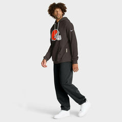 Cleveland Browns 2025 NFL Sideline Nike Standard Issue Hoodie Brown - Taass outlet