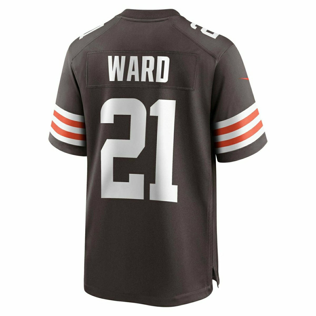 Denzel Ward #21 Cleveland Browns Nike Game NFL Jersey Brown - Taass sale