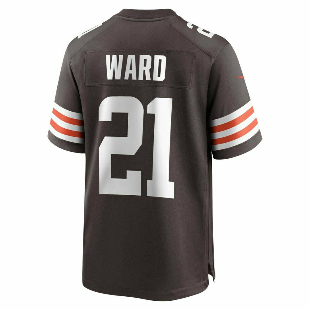 Denzel Ward #21 Cleveland Browns Nike Game NFL Jersey Brown - Taass sale