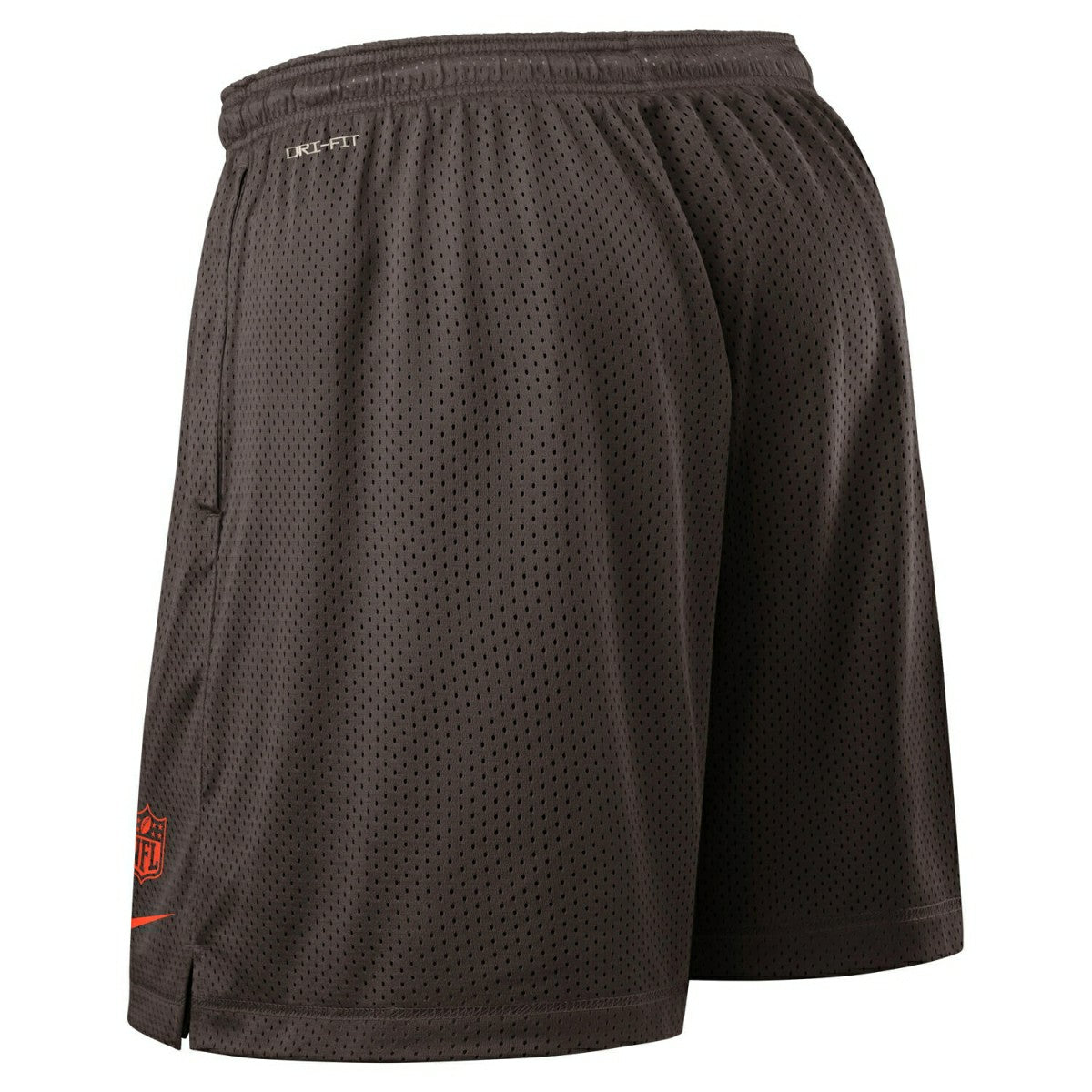 Cleveland Browns 2025 NFL Sideline Reversible Mesh Nike Dri-FIT Shorts Brown - Taass for sale