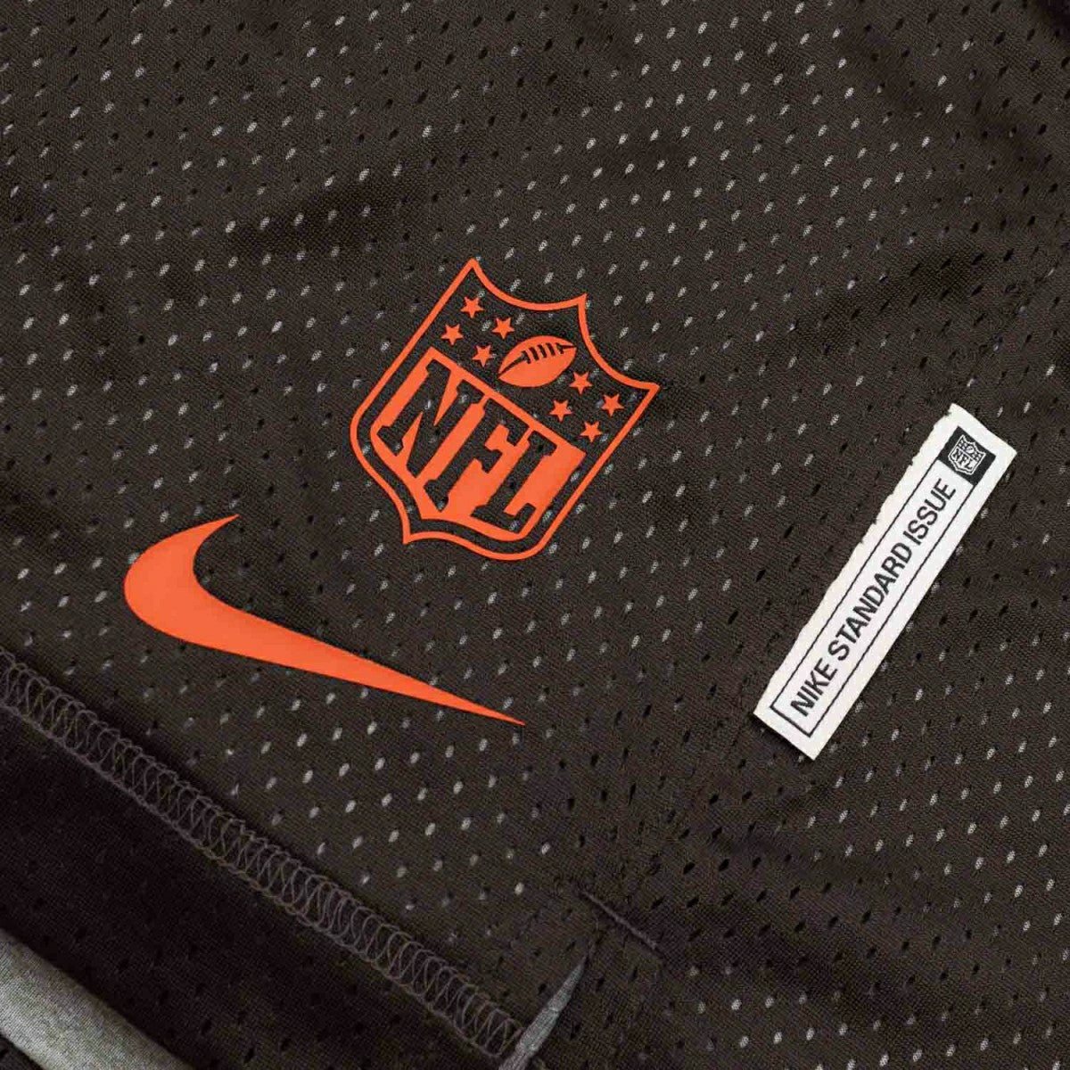 Cleveland Browns 2025 NFL Sideline Reversible Mesh Nike Dri-FIT Shorts Brown - Taass for sale