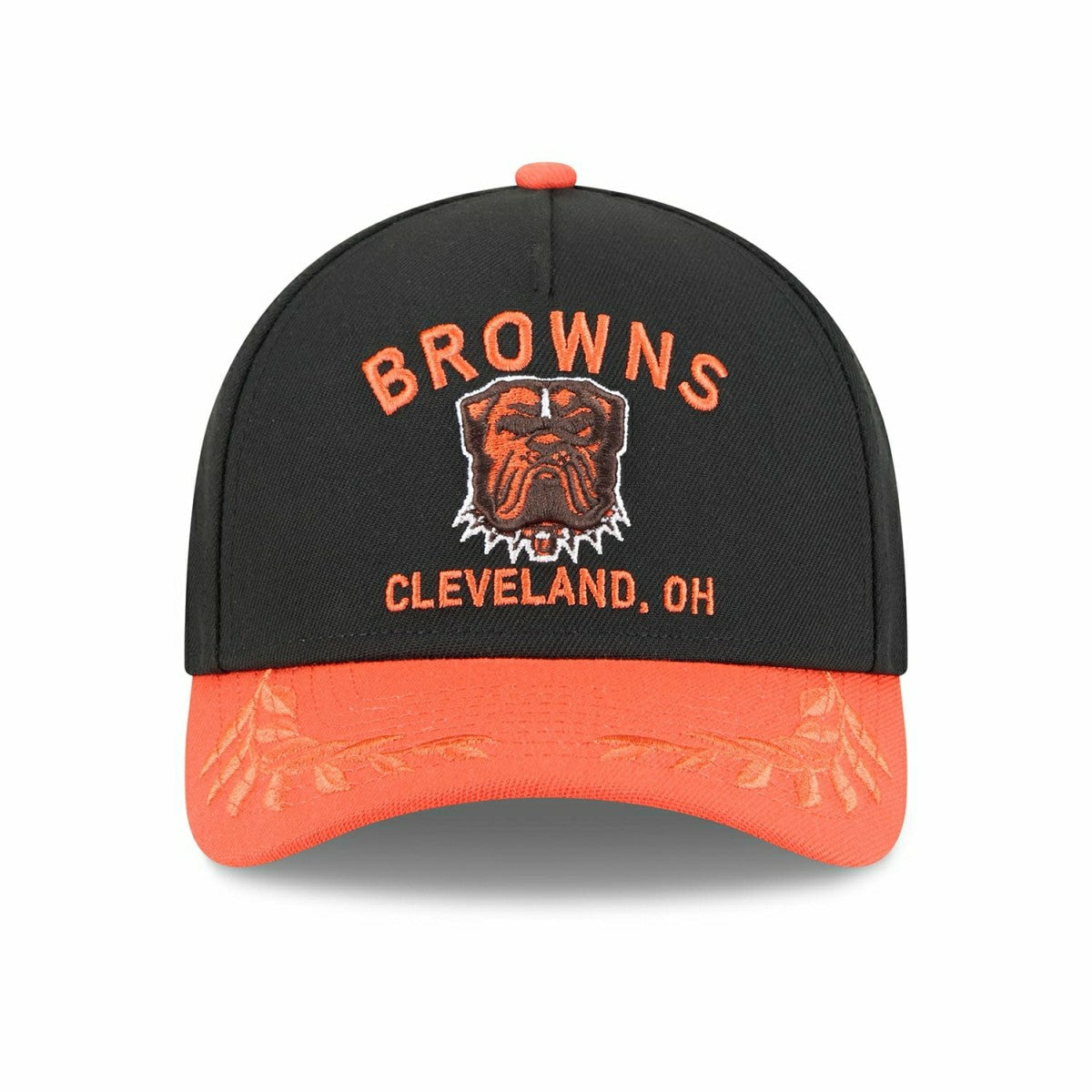 Cleveland Browns 2025 NFL Draft 9FORTY M-Crown A-Frame Snapback Cap Black - Taass discount