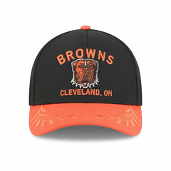 Cleveland Browns 2025 NFL Draft 9FORTY M-Crown A-Frame Snapback Cap Black - Taass discount