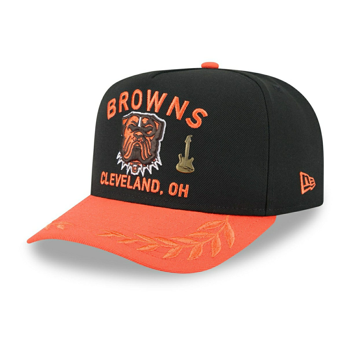 Cleveland Browns 2025 NFL Draft New Era 59FIFTY A-Frame Fitted Cap Black - Taass US