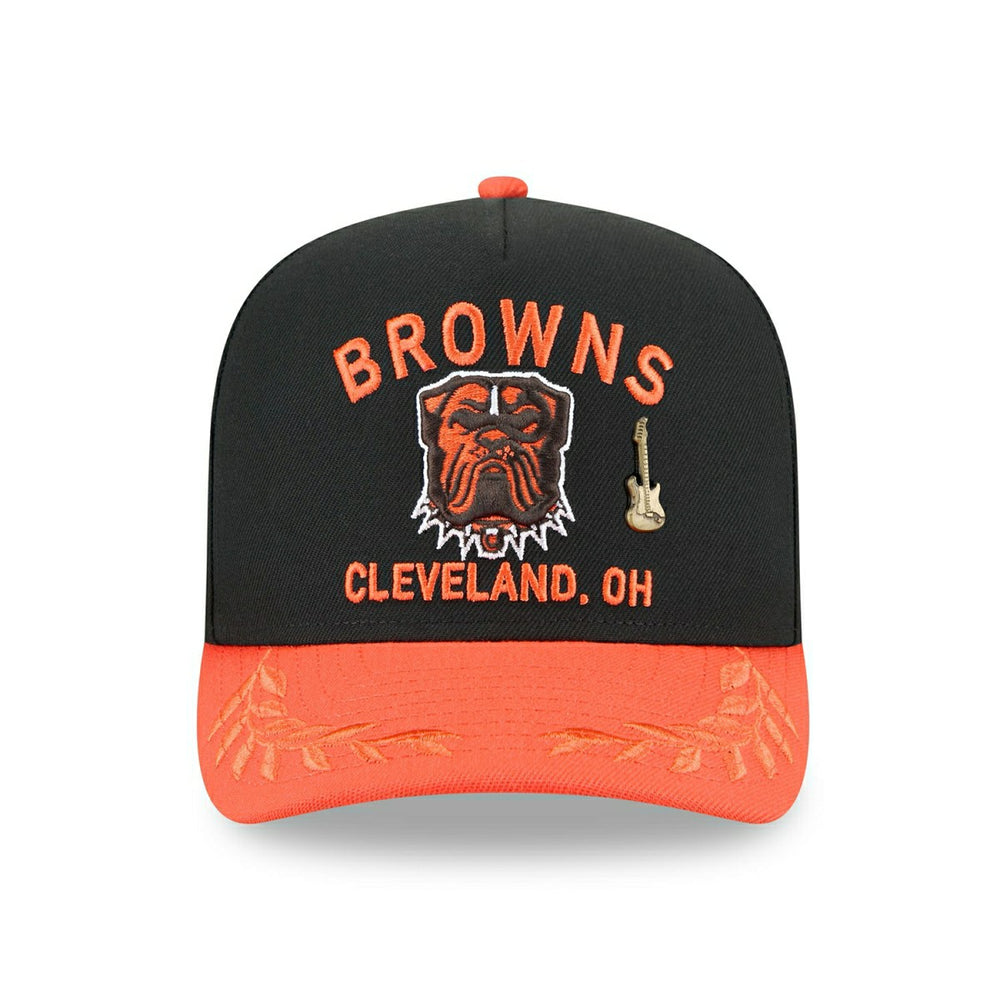 Cleveland Browns 2025 NFL Draft New Era 59FIFTY A-Frame Fitted Cap Black - Taass US
