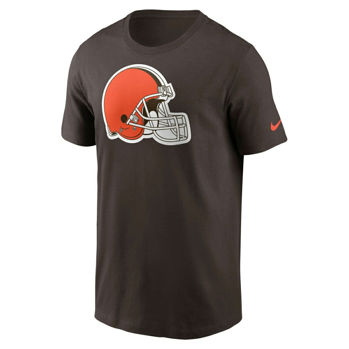 Cleveland Browns Nike Essential Logo NFL T-Shirt Brown - Taass outlet