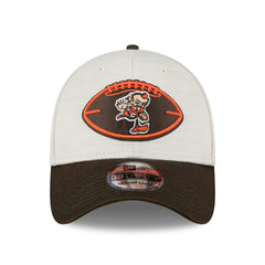 Cleveland Browns Historic 2024 NFL Sideline New Era 39THIRTY Flex Cap - Taass on sale