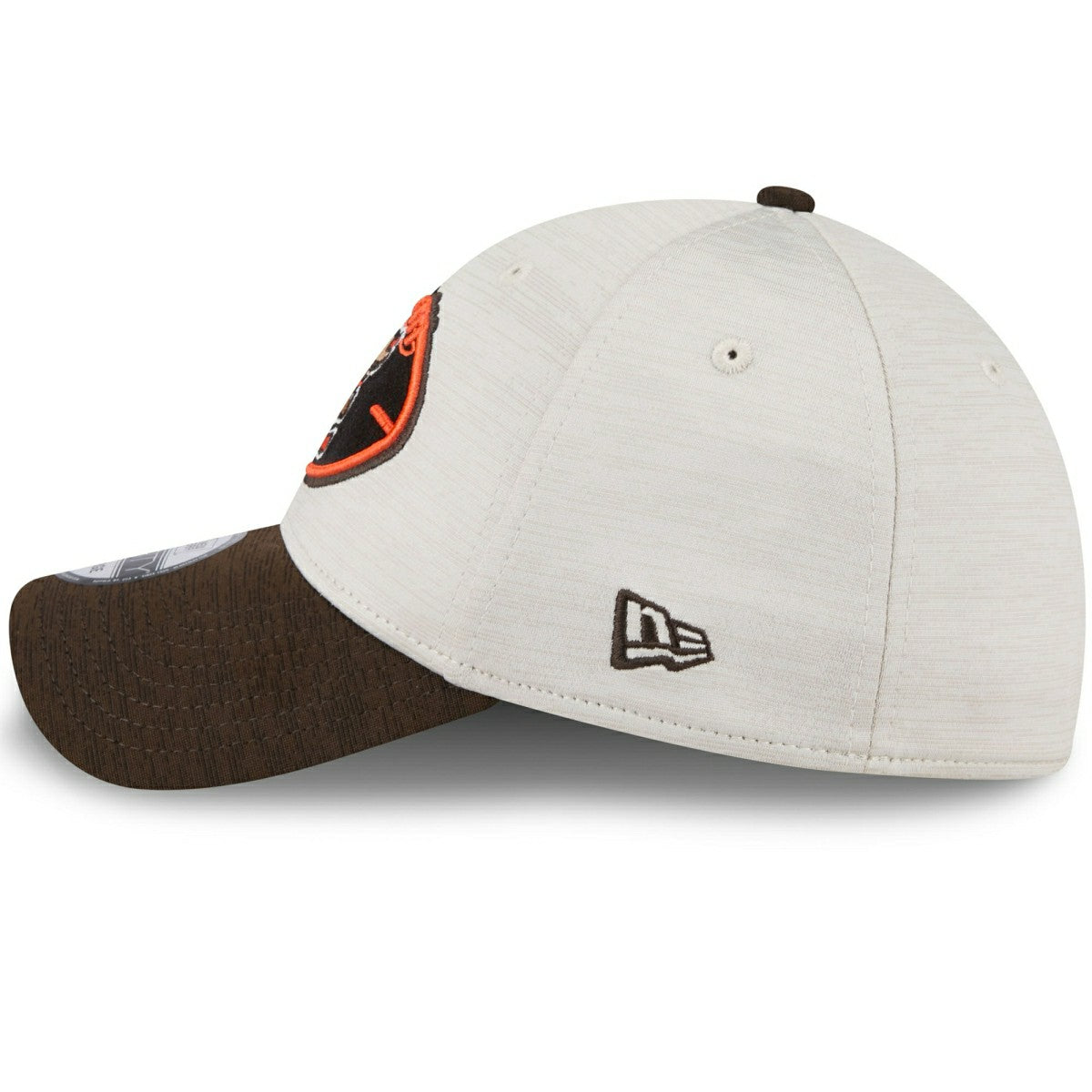 Cleveland Browns Historic 2024 NFL Sideline New Era 39THIRTY Flex Cap - Taass on sale